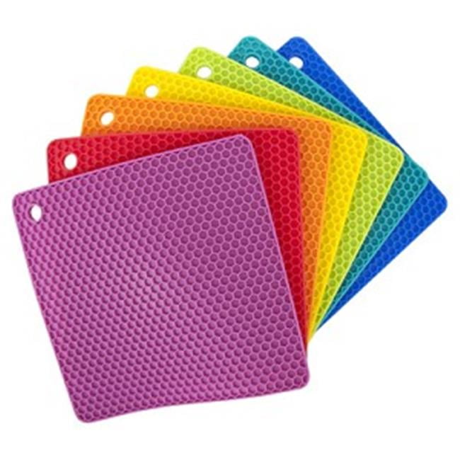 Silicone Square Trivet, Assorted
