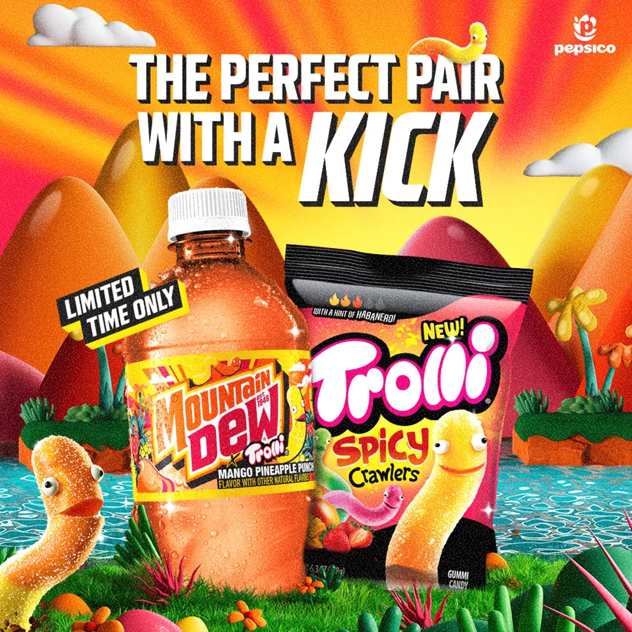 Mountain Dew x Trolli: Sweet & Spicy Bundle