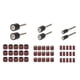 thumbnail image 1 of Kit de tambor de lijado de 51 piezas para herramienta rotativa eléctrica incluye 45 bandas de lijado y 6 mandriles, mangas de lijado de 120 grano para pulido y esmerilado de madera, plástico, metal y, 1 of 7