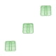 thumbnail image 4 of Rejilla para asar Injueey apta para horno y lavavajillas color verde, 4 of 6