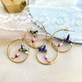 thumbnail image 4 of Cute Lovely Hummingbird Flower Jewelry Sets Women Party Accessories Romatnic Elegant Bird Copper Earring Ring Necklace Bracelet, 4 of 6