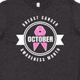 thumbnail image 4 of Inktastic October Breast Cancer Awareness Month Badge Youth T-Shirt, 4 of 5