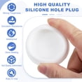 thumbnail image 3 of Uxcell 6 Pcs Tapón de Silicona en Forma de T, Diámetro 48 mm/1.89 Pulgadas, Tapón de Silicona Impermeable Reutilizable, Tapón Redondo de Sellado para Equipos de Tuberías, Blanco, 3 of 7