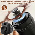 thumbnail image 3 of USB Rechargeable Electric Coffee Grinder,Portable Ceramic Burr Grinder for Home,Camping,Compact Coff, 3 of 5