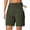 Green, variant on POENTAB Women's 7" Hiking Cargo Shorts with Pockets Quick Dry Lightweight Fishing Work Shorts for Women Casual Travel Summer Khaki