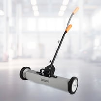 Stalwart 24in Rolling Magnetic Sweeper Pickup Tool with 30 to 50lb Capacity