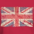 thumbnail image 3 of CafePress - UK Flag Distressed Dark T Shirt - Men's Classic Graphic Cotton T-Shirt, 3 of 4