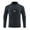 Gray, variant on Wrtxtat Men's Cycling Bike Jersey Slim Fit Quarter Zip Solid Color Pullover Outdoor Trainning Moisture-Wicking Long Sleeve Tee Shirt White XXL