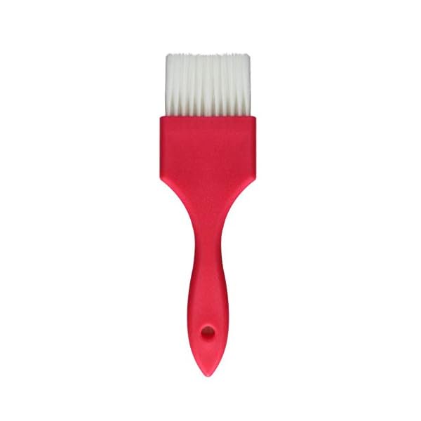wonima44 Hair Coloring Tools Hair Dye Color Brush Professional Salon Hair Balayage Highlight Tint Brush Hair Dyeing Brush Barber Shop Hair Tools for Salon Home (Red) Hair Comb