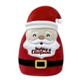 thumbnail image 1 of Peluche navideño para abrazar, regalo de fiesta de Navidad, decoración del hogar, adorable caricatura Forma de Santa, 1 of 9