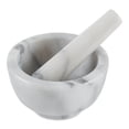 thumbnail image 3 of Marble Mortar and Pestle - White, 3 of 3