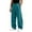 Turquoise #49, variant on Dresfit Baggy Sweatpants Men Drawstring Big and Tall Wide Leg Sweat Pants Winter Fall Straight Leg Lounge Joggers Lightweight Elastic Waist Athletic Pants L