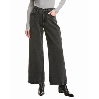 HUDSON Jeans womens Rosie High-Rise Front Yoke Coated Black Beauty  display picture 1