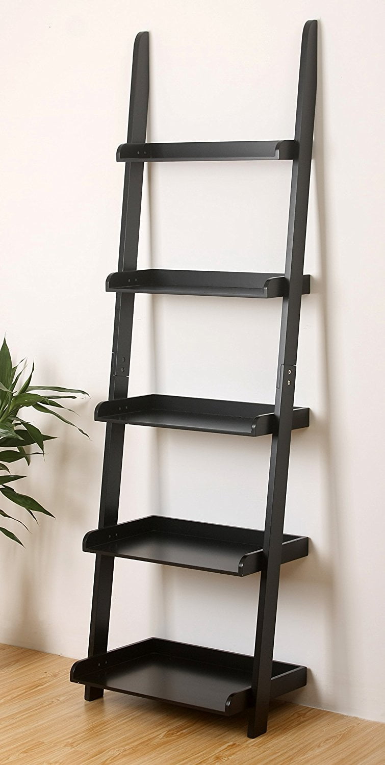 5 tier ladder corner shelf