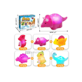 thumbnail image 2 of 6pzs Juguetes De Baño Bebe Dinosaurios Iluminados Con Sensor Xtellar multicolor, 2 of 4
