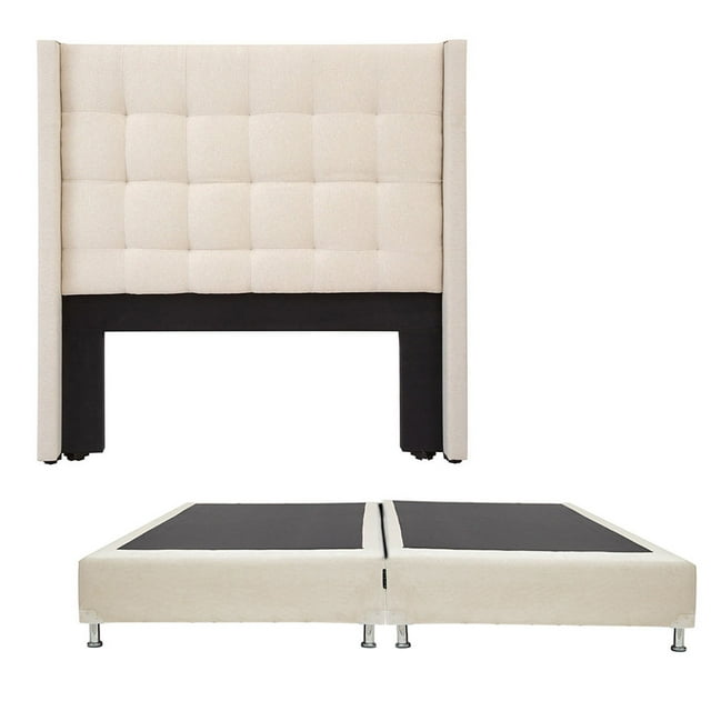 Base de Cama King Size DICASA Titan Beige Claro