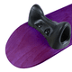 Softrucks Planche à Roulettes Pratique Intérieure Complète 8.0" Camions Noirs, Teinté Violet – image 2 sur 5