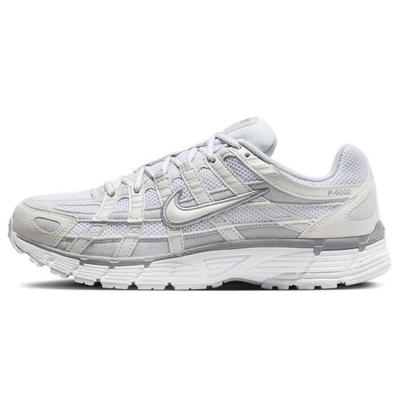 Women's Nike P-6000 MTLC Summit Wht/White (FV6603 101) - 7.5