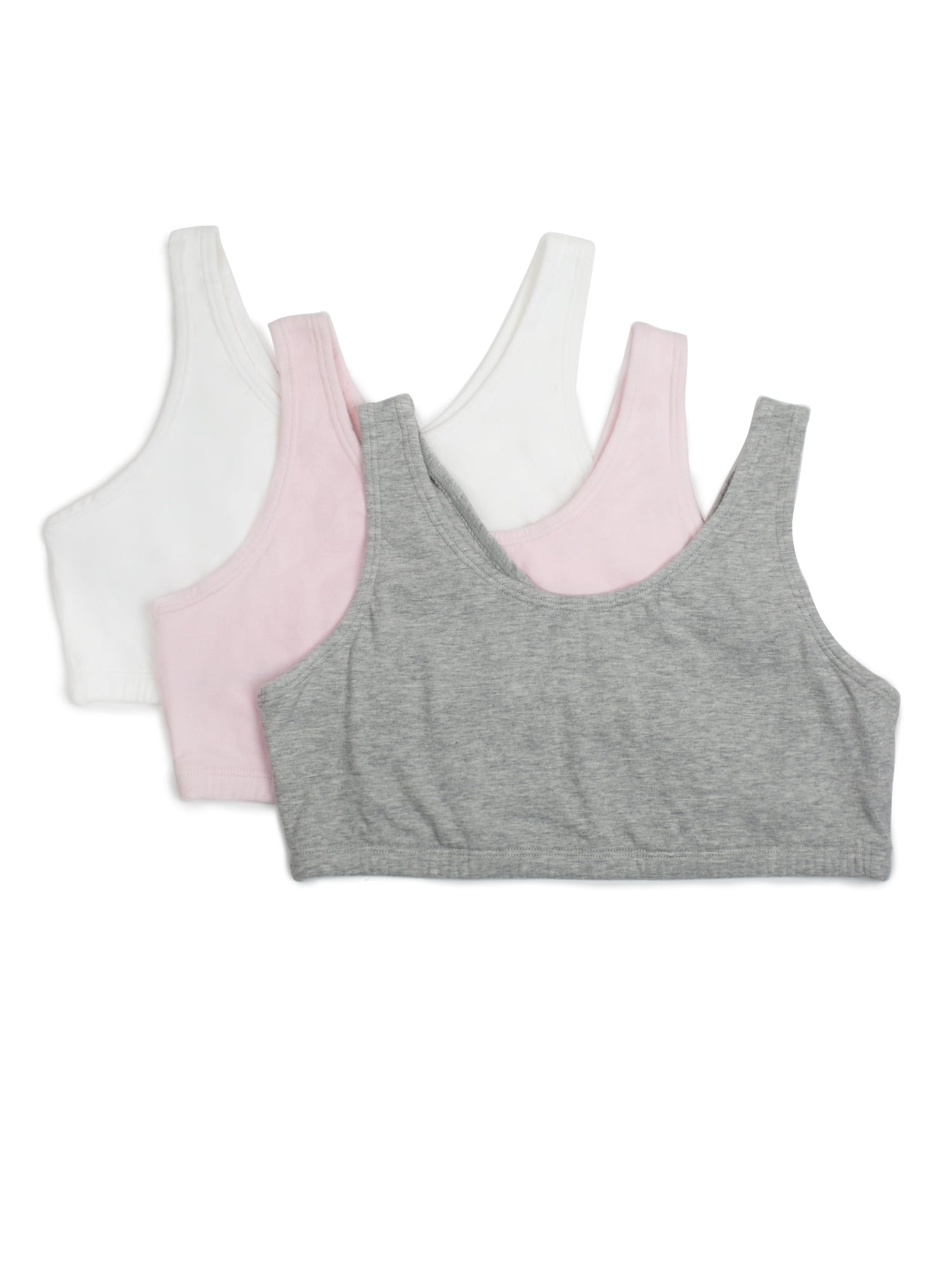 fruit of the loom girls sports bra
