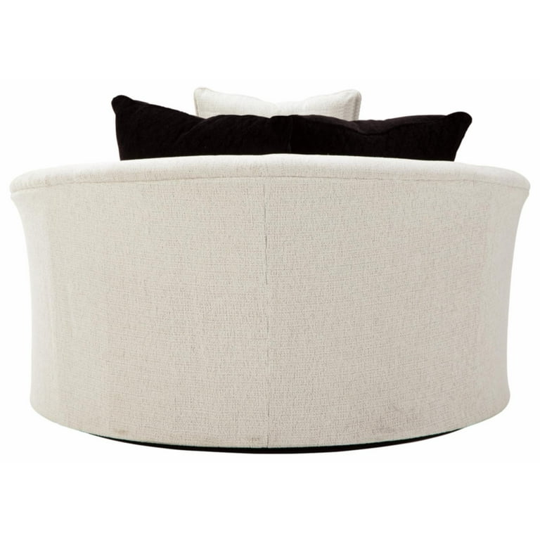 Ashley furniture oversized round swivel chair sale