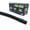Black, variant on Quantum 9mm x 9mm Clear/Black Corrugated Flex Hose Fuel Line & Clamps (Clear or Black)