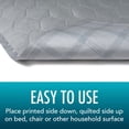 thumbnail image 3 of Assurance Washable & Absorbent Underpad for Incontinence, XL (30-inch x 36-inch), 1 Count (Furniture and Pet Protection), 3 of 10