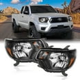 thumbnail image 4 of ANZO 2012-2015 Toyota Tacoma Crystal Headlights Black, 4 of 10