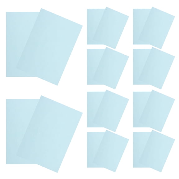 IMIKEYA 200pcs Blue A4 Copy Paper for Printing and Writing, Double Sided
