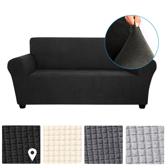 Yeacher Housse de Canapé Extensible Antidérapante Douce Housse de Canapé Lavable pour Salon Enfants