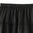 thumbnail image 4 of Women's Long Mesh Skirt Summer Casual Maxi Skirt With Sheer Detail Comfortable Flowy Skirt For Daily Wear Pair With Tops Skirts Sheer Skirt Poodle Skirt for Girls Cow Skirt Women Trailer Skirting, 4 of 6