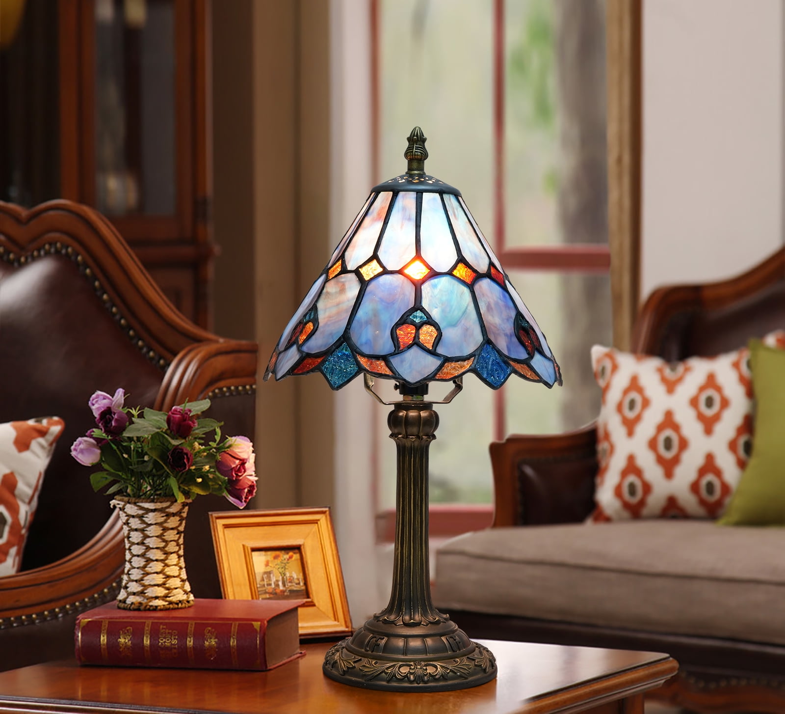 Handmade Extra Large Turkish/Moroccan/Tiffany Style Glass Mosaic