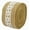 Light Brown1, variant on IBA Indianbeautifulart 10 Yard Natural Burlap Fabric Lace Wired Jute Trim Wedding Embellishments Ribbons For Crafts-3 Inches