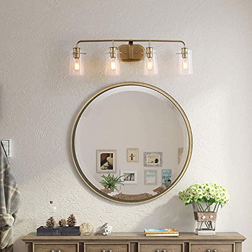 Soft seeded vanity light deals