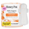 thumbnail image 1 of Toallas Sanitarias The Honey Pot para Flujo Abundante Día 14 unidades, 1 of 9