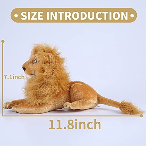 Peluches de león realistas