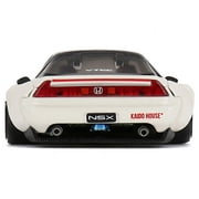 Honda NSX Kaido Works V2 White with Black Top (Designed by Jun Imai) Kaido House Special 1/64 Diecast Model Car by Mini GT