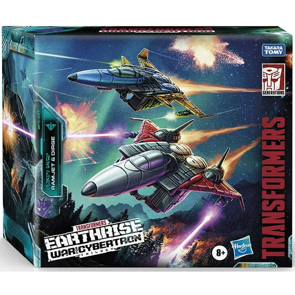 Transformers War For Cybertron Earthrise 7 Inch Action Figure Voyager Class Exclusive - Seeker Elite (Ramjet & Dirge)