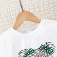 thumbnail image 7 of TAIAOJING Toddler Children Girls Short Sleeve Cartoon Prints Bowknot T-Shirt Tops Skirts Outfits Sets Stylish 6-7 Y, 7 of 7