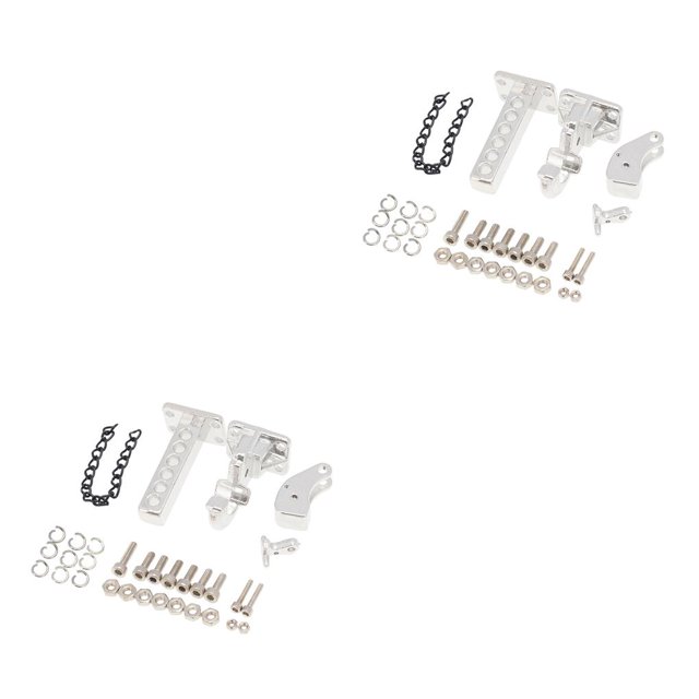 Vogacara 1/10 coches modelo RC, receptor de enganche de caída, decoración, gancho de remolque, reemplazo de piezas, suministros, reemplazo de pieza de Type2 NO2 Vogacara CBP186041