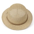 thumbnail image 6 of Mgmyaa Women Hollow Woven Flat Top Sun Hat French Vintage Style Summer Beach Vacation Cap Breathable Lightweight Sunshade Headwear by Mgmyaa, 6 of 9
