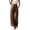 Brown, variant on Women's High Waisted Yoga Pants with Pockets Workout Comfortable Stretchy Long Pants for Gym Running