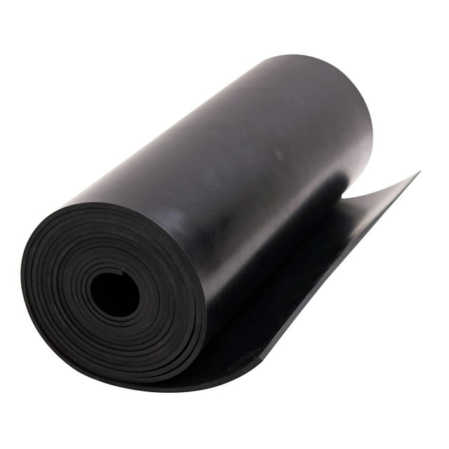 Lámina de goma RAPOLL de neopreno macizo de 3 mm de grosor, 30 cm de ancho x 3 m de largo