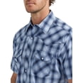 thumbnail image 4 of Wrangler® Men's and Big Men's Regular Fit Short Sleeve Western Shirt, Sizes S-5XL, 4 of 4