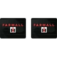 thumbnail image 3 of 14 Piece C Farmall IH International Harvester All Weather Front Rear Floor Mats Steering & Black/Beige Seat Covers Set, 3 of 11