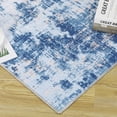thumbnail image 3 of CAROMIO Area Rug Modern Abstract Machine Washable Area Rug for Living Room Bedroom Non-Slip Stain Resistant Accent Rug, 9' x 12' Blue, 3 of 5