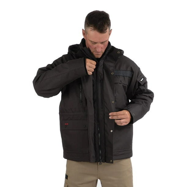 Caterpillar men's heavy insulated parka top
