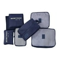 thumbnail image 1 of Travel Clothing Sorting And Storage Bag Portable Large Capacity Luggage Classification 7 Piece Storage Bag Cell Phone Organizer Bag Bag Pack for Travel Compression Packing Bags for Backpack Air Bag, 1 of 5