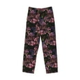 thumbnail image 4 of Xecao Orchids Flowers Men's Straight Lounge Pajama Pants: The Ultimate in Comfortable Sleepwear, 4 of 9
