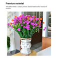 thumbnail image 4 of Monstrate 10X flores artificiales plantas de imitación decoración de jardín multicolor DIY Prop Home Gardens Windows calcomanía de vacaciones al aire Decoración Amarillo Monstrate HA084147-01, 4 of 6