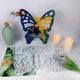 thumbnail image 4 of DIY Display Shelf Crystal Epoxy Resin Mold Butterfly Shaped Wall Shelf Holder Silicone Mould Home Bathroom Wall Decors Clear, 4 of 4